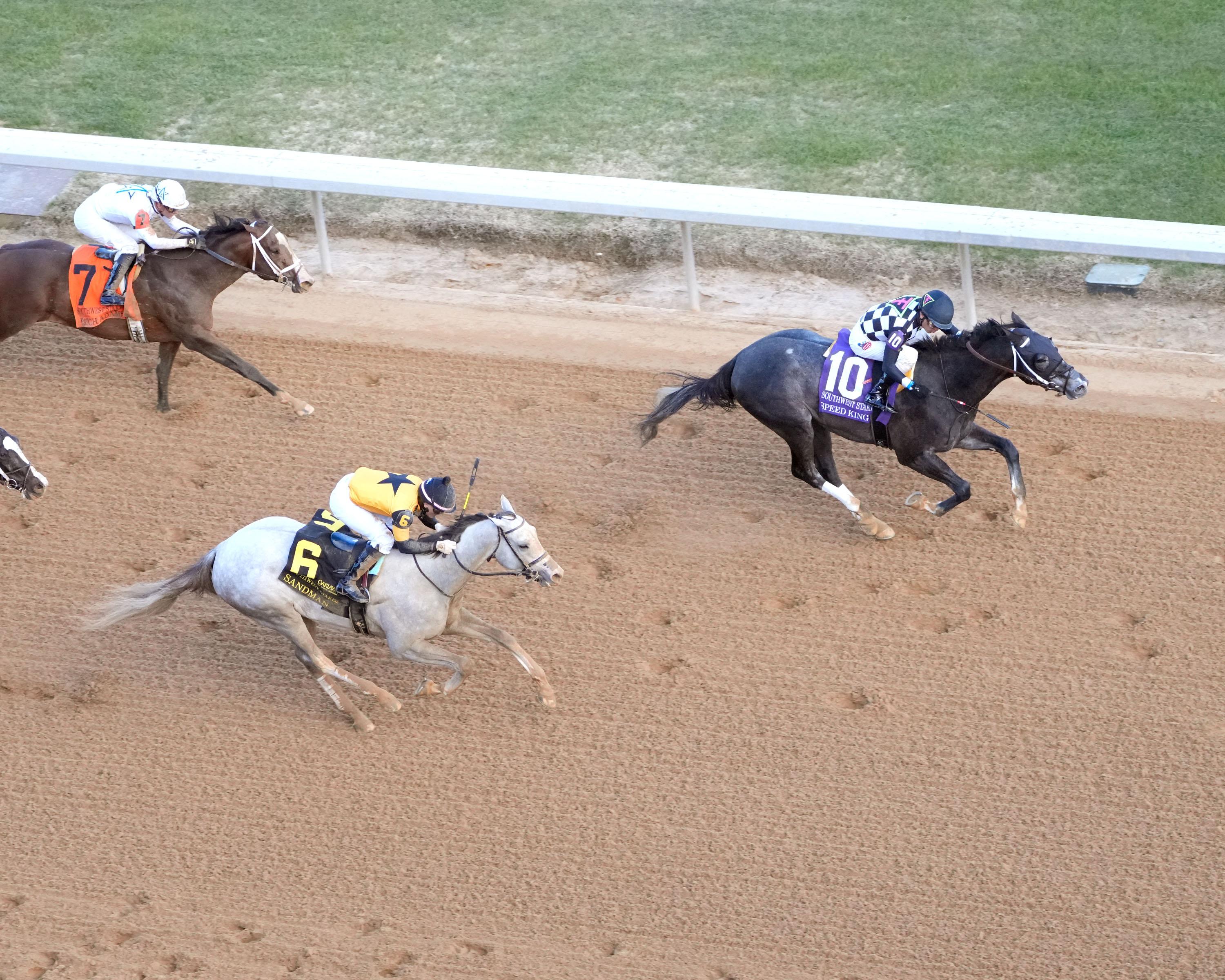 Speed King, Southwest Stakes, Oaklawn Park, Ted Bowman, Triton Thoroughbreds, 2025 Kentucky Derby, Triple Crown, horse racing, America’s Best Racing, ABR, Coady Media